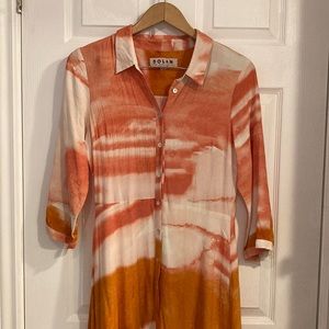 Button up shirtdress Dolan left coast Anthropologie